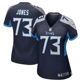 womens nike jamarco jones navy tennessee titans player game